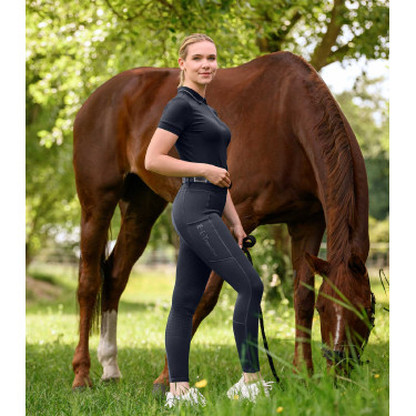 Legging de equitação ELT Ella Glam Azul noturno