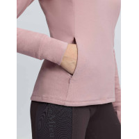 Polar feminino equitação LeMieux com gola 1/4 zip