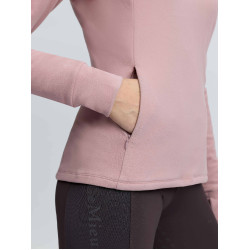 Polar feminino equitação LeMieux com gola 1/4 zip