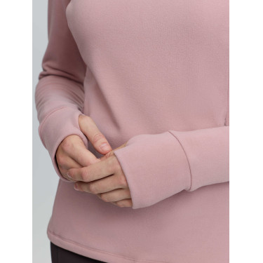 Polar feminino equitação LeMieux com gola 1/4 zip