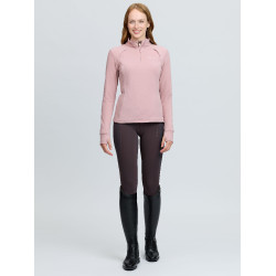 Polar feminino equitação LeMieux com gola 1/4 zip