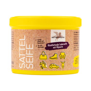 Sabão de glicerina p/ couro equestre Bense & Eicke 500ml