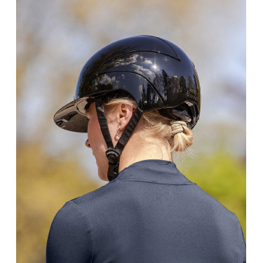 Capacete Swing H24 Lady glossy Preto brilhante