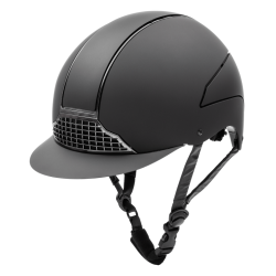 Capacete de equitação SWING H24 Cromo – EN 1384 Capacete de equitação SWING H24 Cromo – EN 1384