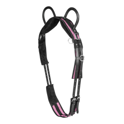 Cilindro Waldhausen 2 alças Preto / rosa vermelha