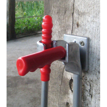 Suporte para recolher esterco Waldhausen metal Cinzento