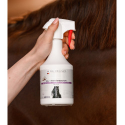Spray de óleo de coco para cuidados do cavalo 500 ml