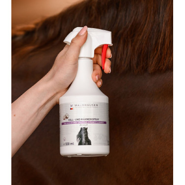 Spray de óleo de coco para cuidados do cavalo 500 ml