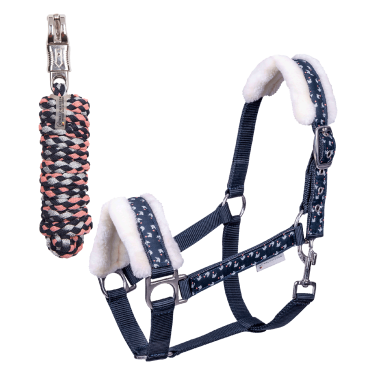 Conjunto de cabresto Waldhausen Lucky Azul noturno / lucky