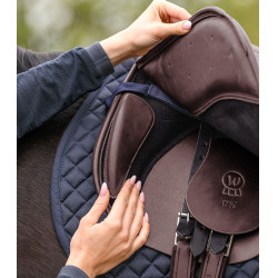 Sela mista Waldhausen couro Comfort Castanho