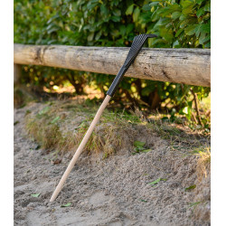 Ancinho Waldhausen para recolher estrume Preto