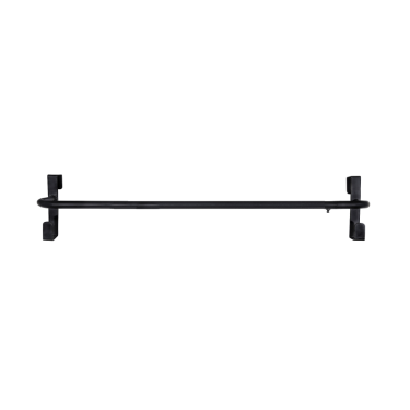 Suporte de mantas Waldhausen ajustável para boxe Preto