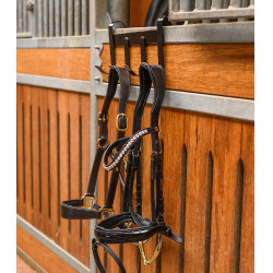 Suporte para acessórios Waldhausen ganchos de metal Cinzento