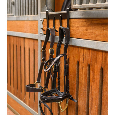 Suporte para acessórios Waldhausen ganchos de metal Cinzento