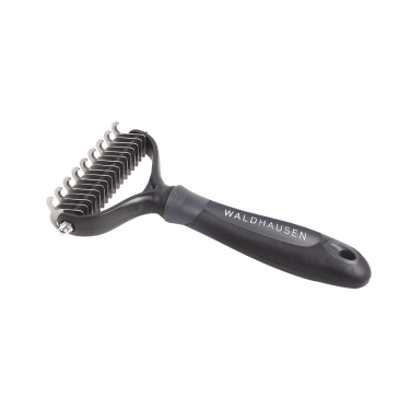 Pente Waldhausen desembaraçador Preto / cinza Cinzento