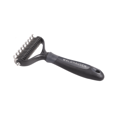 Pente Waldhausen desembaraçador Preto / cinza Cinzento Pente Waldhausen desembaraçador Preto / cinza Cinzento