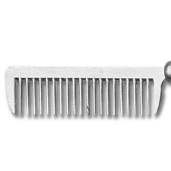 Pente de crina para equitação Waldhausen 18,5 cm
