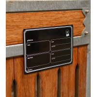 Painel de box Waldhausen metal Preto