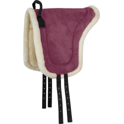 Almofada de montar sem sela Waldhausen Soft Bordéus Bordô Almofada de montar sem sela Waldhausen Soft Bordéus Bordô
