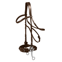 Bridão hackamore Waldhausen X-Line Preto Bridão hackamore Waldhausen X-Line Preto