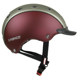 Capacete Casco Choice Turnier Vermelho / oliva