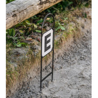 Letras de pista equitação 20x60m Waldhausen