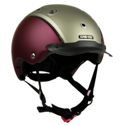 Capacete Casco Choice Turnier Vermelho / oliva Capacete Casco Choice Turnier Vermelho / oliva