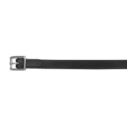 Tiras de esporas Waldhausen couro Preto