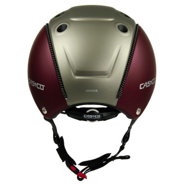 Capacete Casco Choice Turnier Vermelho / oliva Capacete Casco Choice Turnier Vermelho / oliva