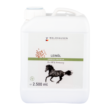 Óleo de linhaça para cavalos - Suplemento 2,5L