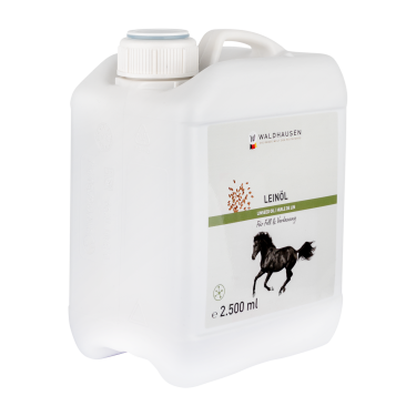 Óleo de linhaça para cavalos - Suplemento 2,5L