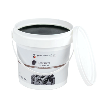 Gordura para couro Waldhausen preta 500 ml Preto Gordura para couro Waldhausen preta 500 ml Preto