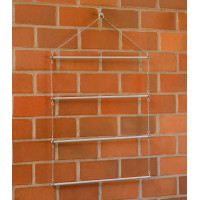 Escada para cobertores Waldhausen de metal Metal Prata Escada para cobertores Waldhausen de metal Metal Prata
