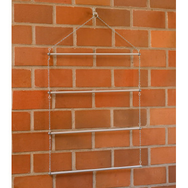 Escada para cobertores Waldhausen de metal Metal Prata Escada para cobertores Waldhausen de metal Metal Prata