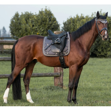 Almofada de Selim Dressage Night Collection Back On Track Cinzento