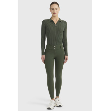 Calça de equitação mulher Luce Harcour com grip Calça de equitação mulher Luce Harcour com grip
