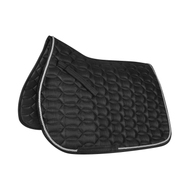 Almofada de sela Waldhausen Ancona Preto / prata