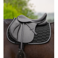 Almofada de sela Waldhausen Ancona Preto / prata