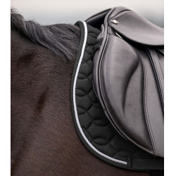 Almofada de sela Waldhausen Ancona Preto / prata