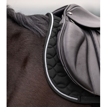 Almofada de sela Waldhausen Ancona Preto / prata