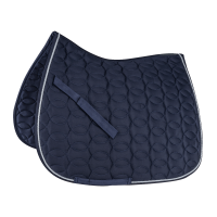 Almofada de sela Waldhausen Ancona Azul noturno / prata
