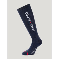 Meias Tommy Hilfiger Equestrian Riga Céu do deserto Azul