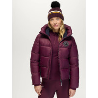 Gorro Dean Pom Pom Tommy Hilfiger Equestrian Borgonha escuro Bord&amp;amp;amp;amp;amp;ocirc;