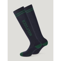 Meias de equitação Drexel College Tommy Hilfiger Equestrian Céu do deserto Azul