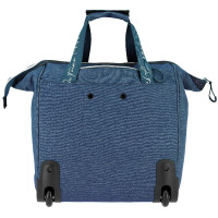 Saco de limpeza com rodas Equithème Preto Saco de limpeza com rodas Equithème Preto