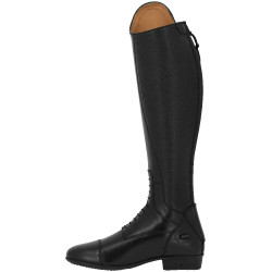 Botas de couro com atacadores Equithème Preto