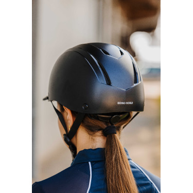 Capacete Riding World Topy Preto fosco
