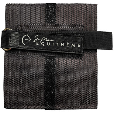 Carteira Je t’aime Equithème Castanho