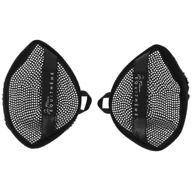 Protetor de ouvidos Eu te amo Equithème Preto / strass