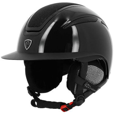 Protetor de ouvidos Eu te amo Equithème Preto / strass